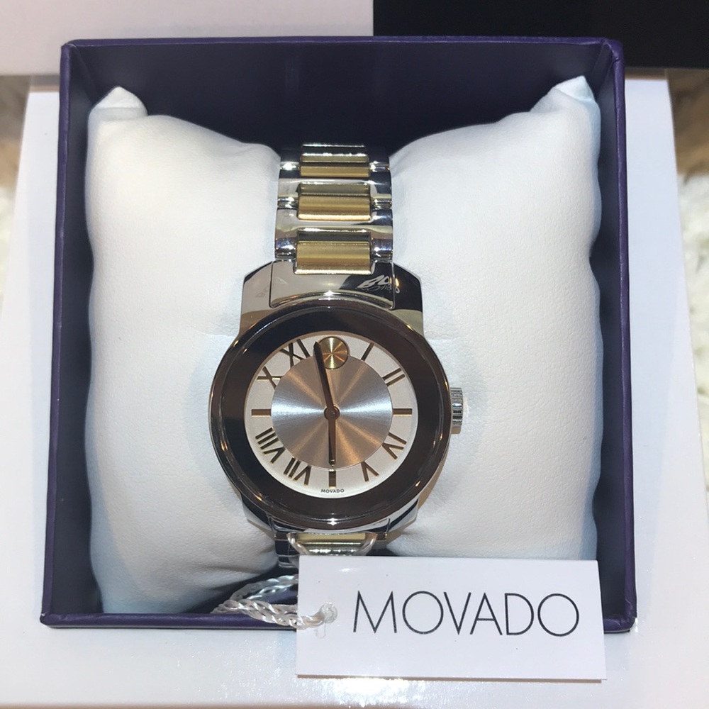 Movado Bold Two-Tone Watch